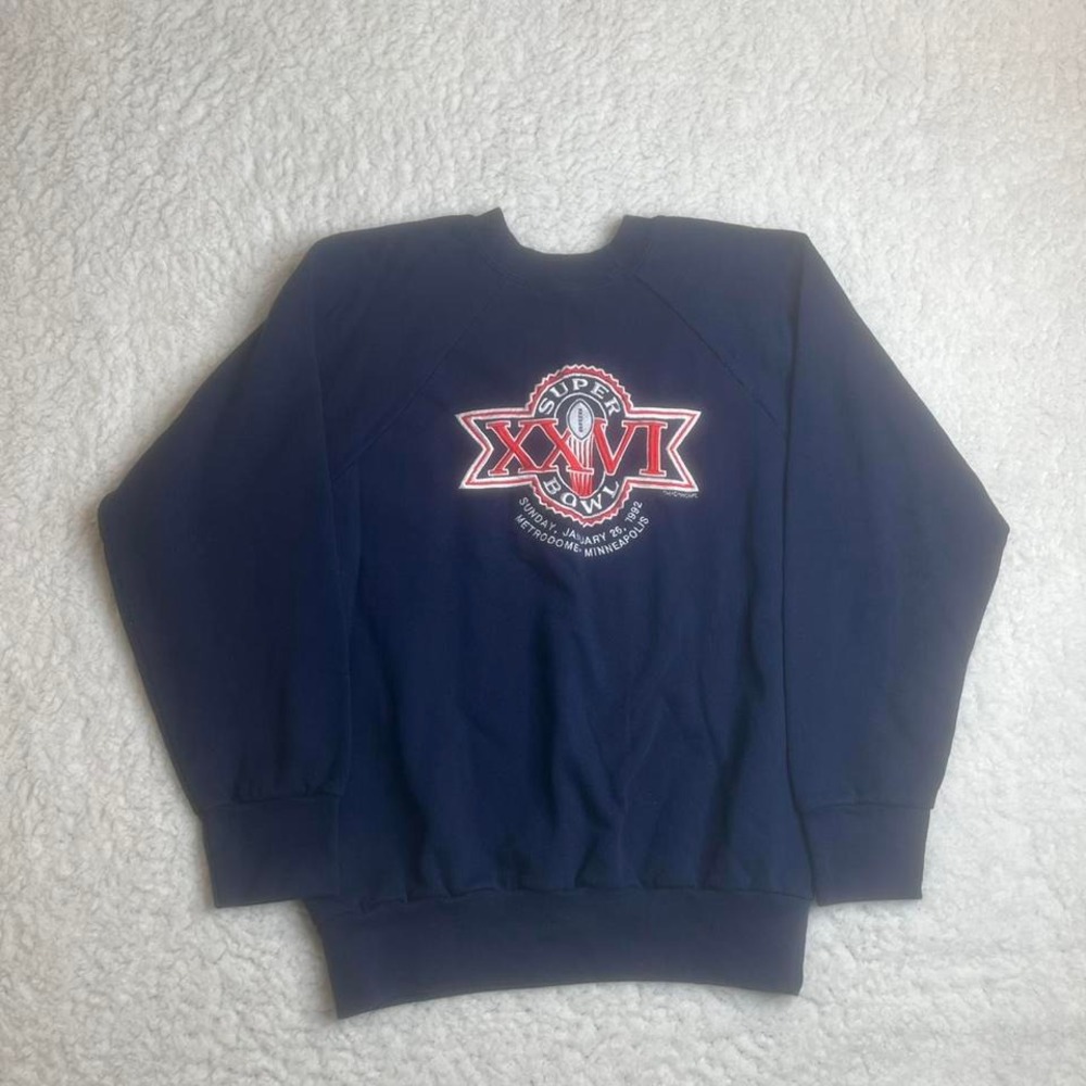 Vintage 1992 Washington commanders Super‎ Bowl crew neck sweatshirt
